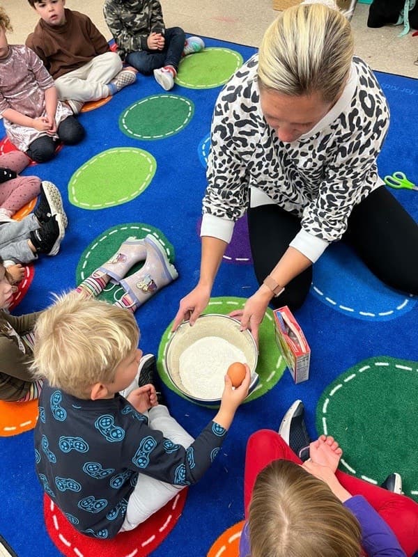 Children learning in the WPCP classroom